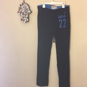Hollister sweatpants size small black